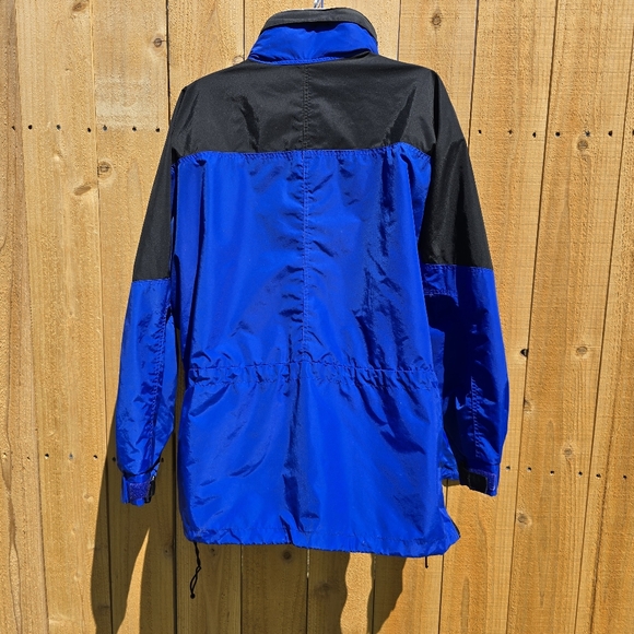 Vtg Columbia Anorak Radial Sleeve Pullover Ski Snowboard Large Blue 80s 90s - Picture 3 of 13